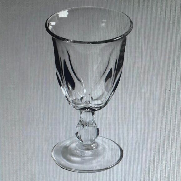 5 Canterbury Heavy Pressed Claret Dessert Wine Glasses Vintage 40's - Picture 4 of 4